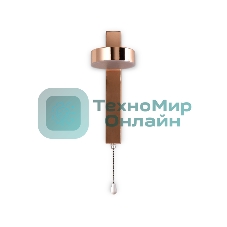 Настенный светодиодный светильник с выключателем Ambrella light FW161 GD золото LED 3000K 6W 265*95*135