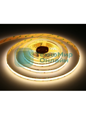 Светодиодная лента Ambrella light GS4802 COB 616Led/19W m/ 24V IP20 4500K/ 5m*12mm*2mm (2 конт.)