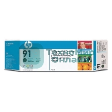 Картридж струйный HP №91 C9464A черный матовый для HP DJ Z6100 (775мл)