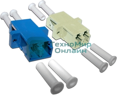 Адаптер оптический LANMASTER LC, SM, корпус SC, дуплексный