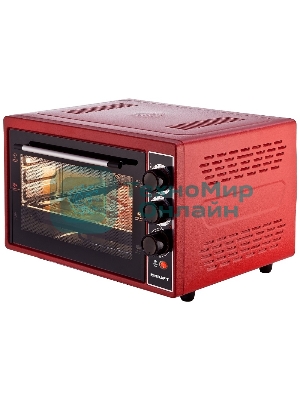 Мини-печь Kraft KF-MO3804KR красный