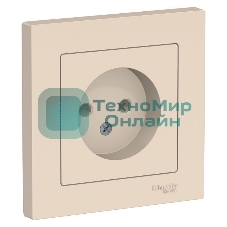 Розетка AtlasDesign без заземл. 16А в сборе беж. SchE ATN000240