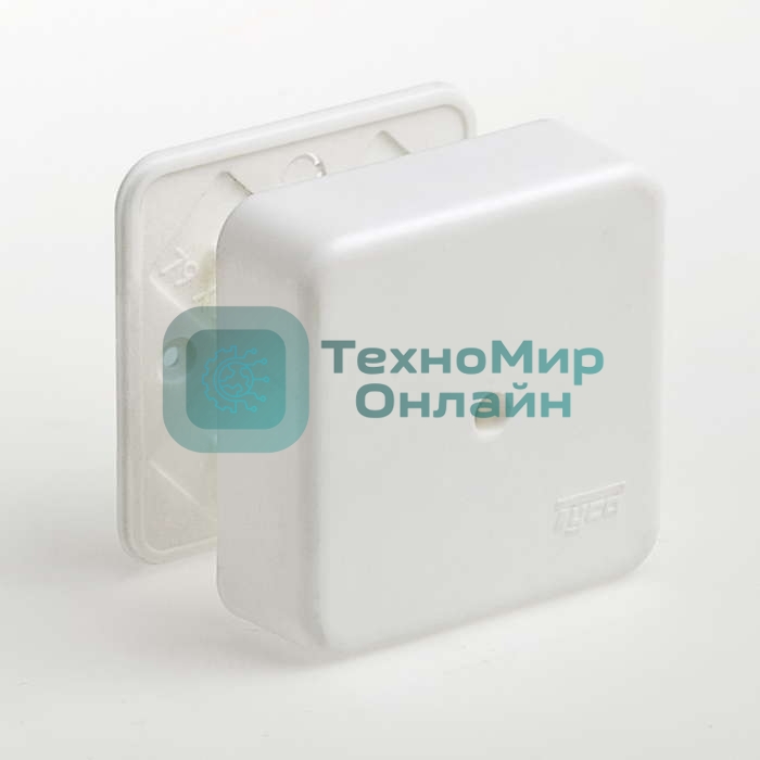 Коробка универсальная для кабель-каналов 80х80х25 IP40 Рувинил 65005