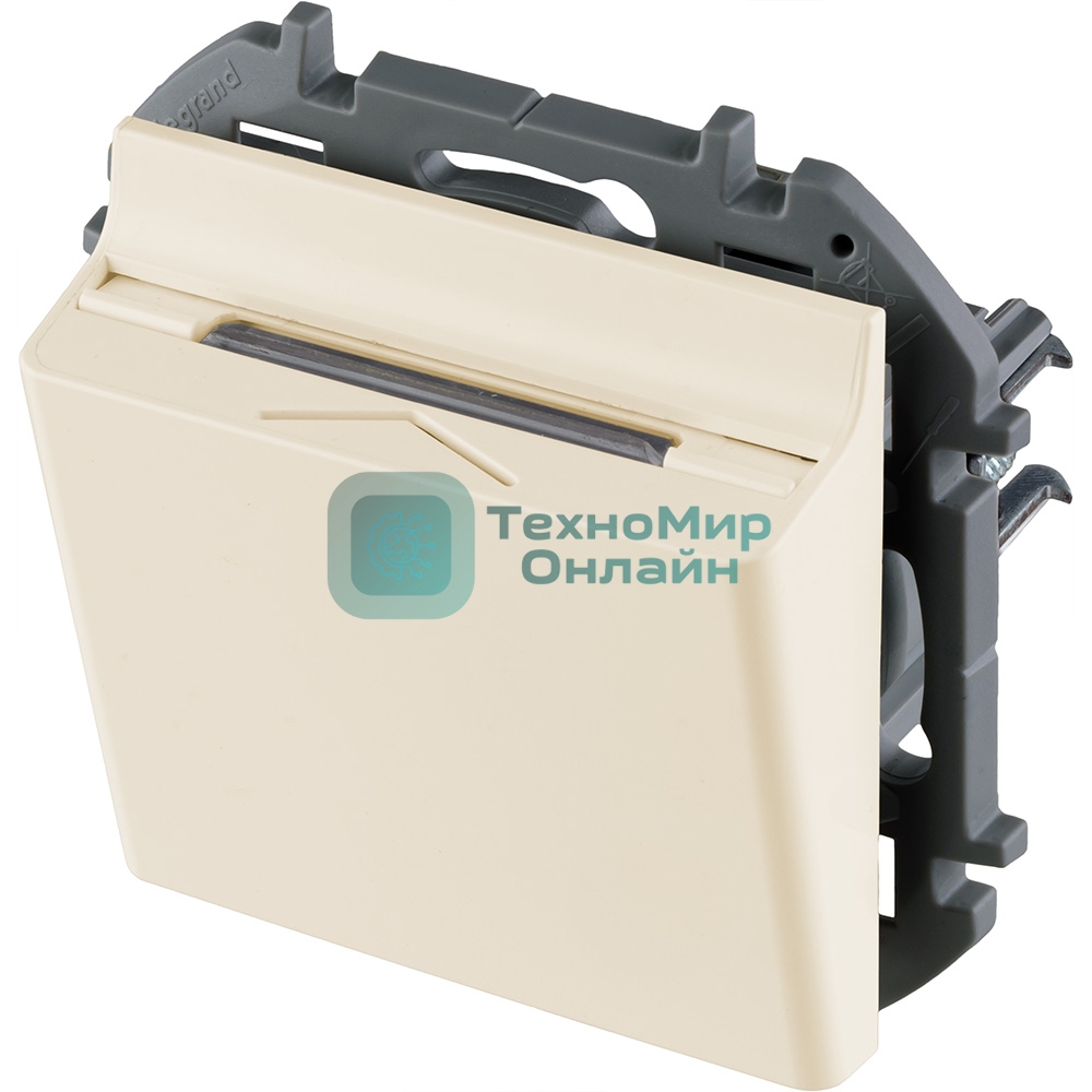 Выключатель для гостиничных номеров слоновая кость