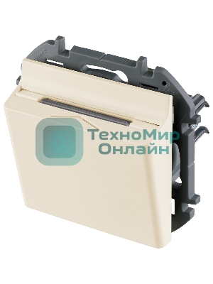 Выключатель для гостиничных номеров слоновая кость