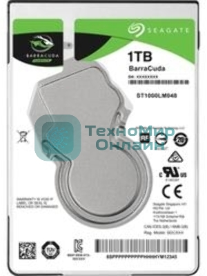 Жесткий диск Seagate Original SATA-III 1Tb ST1000LM048 Barracuda (5400rpm) 128Mb 2.5