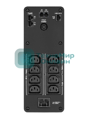 Источик бесперебойного питания APC  Back-UPS Pro BR 1200VA/720W, Sinewave,8xC13 Outlets(2 Surge & 6 batt.), AVR, LCD, Data/DSL protect, USB