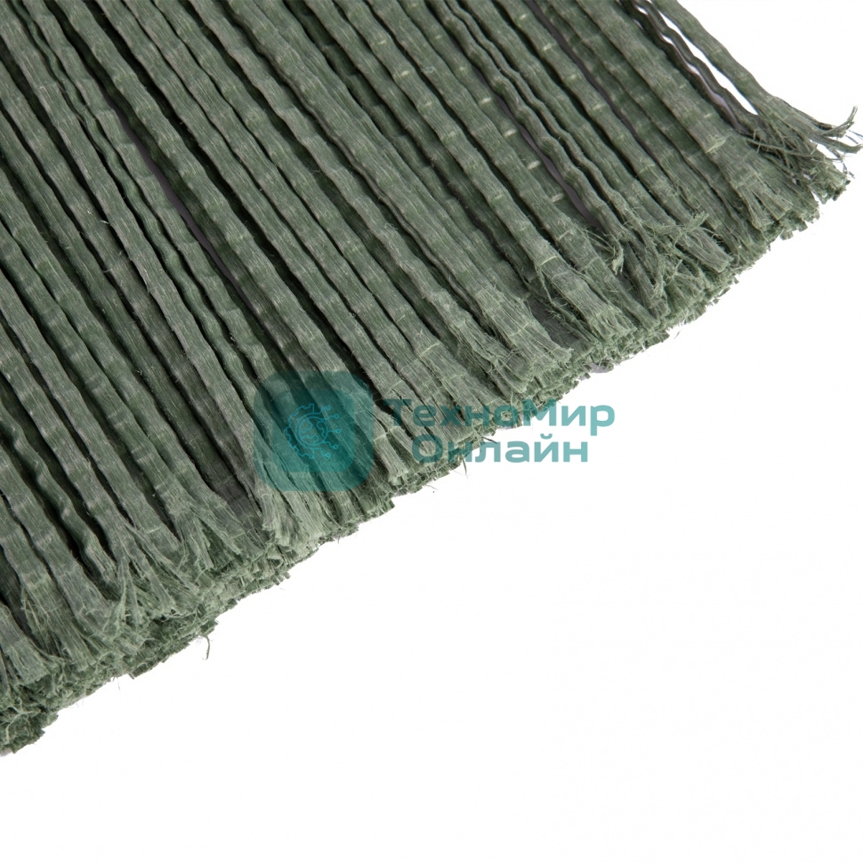 Метла полипропиленовая Сибртех, 270х260 мм, плоская распушенная, без черенка