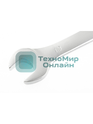 Ключ комбинированный Stels 19 мм, CrV, матовый хром
