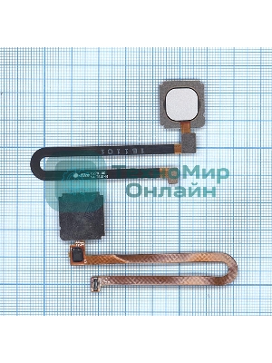 Шлейф со сканером отпечатка пальца для Xiaomi Mi 5S Plus белый