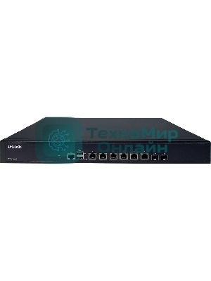 Маршрутизатор D-Link DSA-2108S/A1A, 6×1 Гбит/с + 2×1 Гбит/с SFP, управляемый