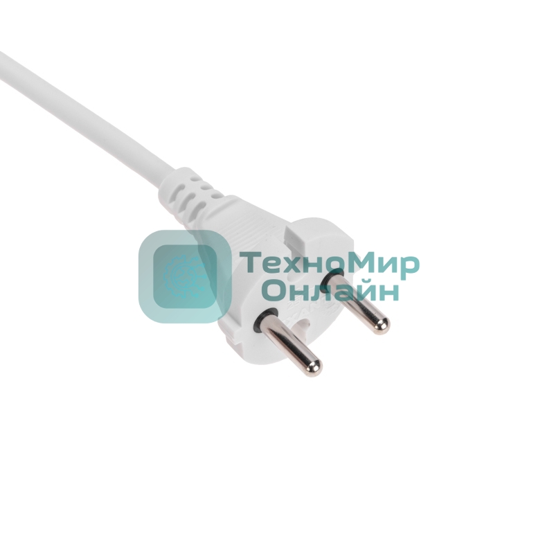 Удлинитель Rexant STANDARD 3 гнезда, 3 м, 2х1,0 мм², б/з, белый