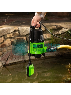 Дренажный насос Сибртех для грязной воды СДН650-35 650 Вт напор 8 м 11000 л/ч