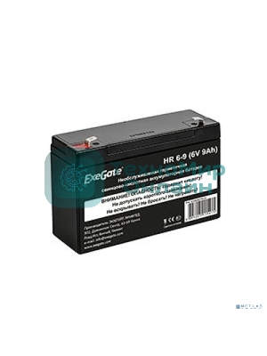 Батарея для ИБП ExeGate HR 6-9 (6V 9Ah, 634W), клеммы F2