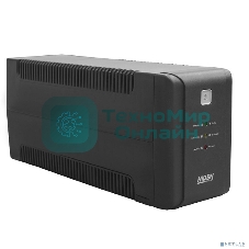 Источник бесперебойного питания HIDEN EXPERT ULS800E 800ВА/480Вт Линейно-интерактивный,2xSchuko LED, USB, встроенный АКБ 1x12B/9Ач УТ-00002466