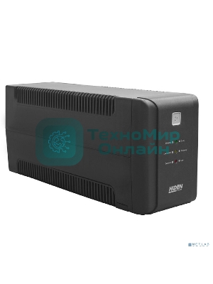 Источник бесперебойного питания HIDEN EXPERT ULS800E 800ВА/480Вт Линейно-интерактивный,2xSchuko LED, USB, встроенный АКБ 1x12B/9Ач УТ-00002466