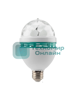 Диско-лампа Neon-night светодиодная e27, подставка с цоколем e27 в комплекте, 230 В