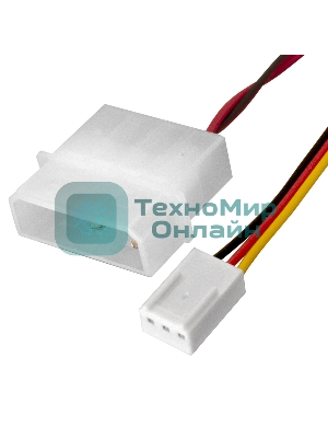 Вентилятор для корпуса ExeGate EX12025S3PM черный, 120 мм, 1500 об/мин, 24 дБ, 3 pin