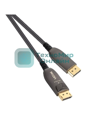 Активный оптический кабель VCOM DP1.4 32Gbs/8K@60Hz 20м