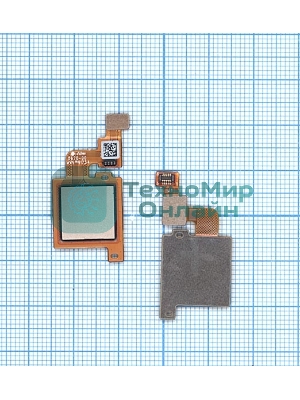 Шлейф со сканером отпечатка пальца для Xiaomi Mi 5x золотой