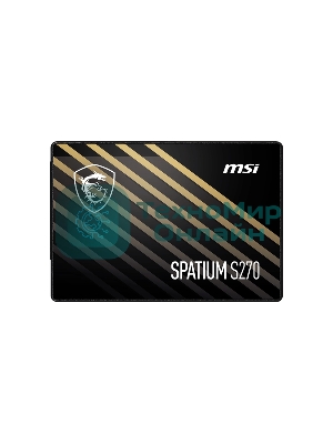 Накопитель SSD MSI SPATIUM S270, 240Gb, 2.5