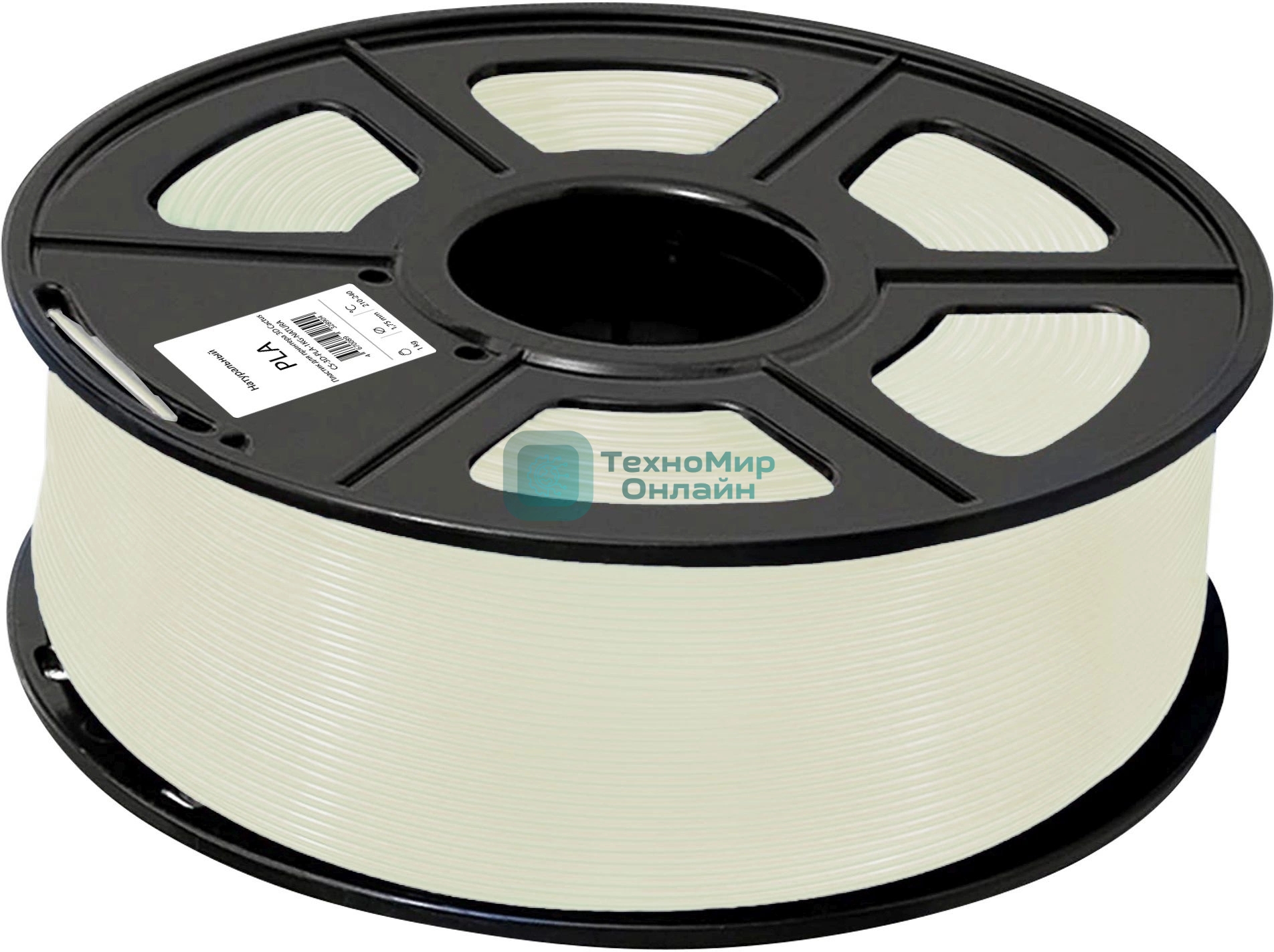 Пластик для принтера 3D Cactus CS-3D-PLA-1KG-NATURA PLA d1.75мм 1кг 1цв.