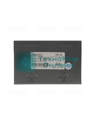 Коммутатор Osnovo SW-5F 5x100 Мбит/с неуправляемый