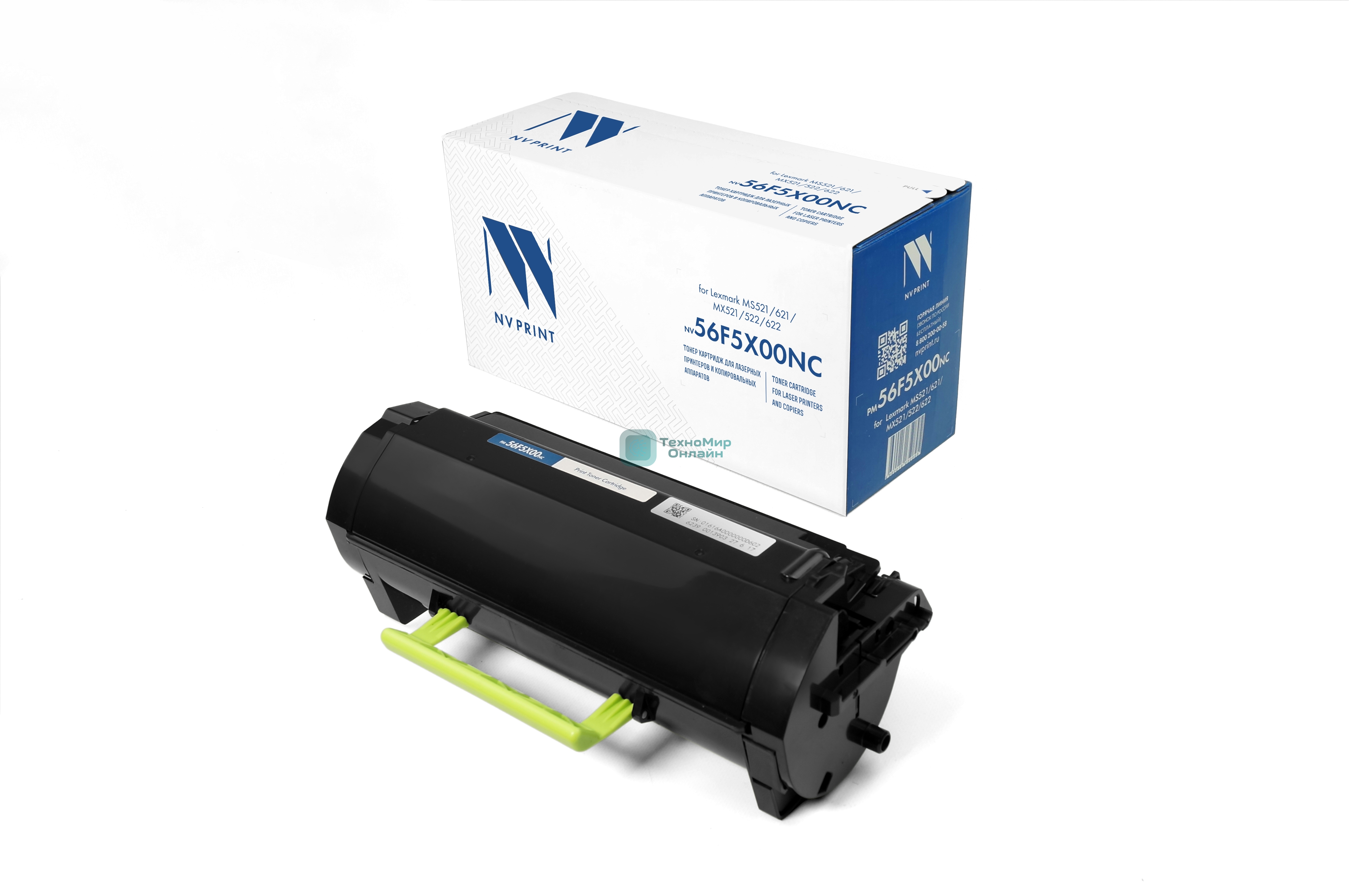 Картридж NVPrint совместимый NV-56F5X00 (БЕЗ ЧИПА) (БЕЗ ГАРАНТИИ) для Lexmark MS521/621/MX521/522/622 (20000k)