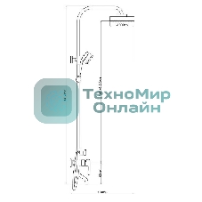 B7057SB-31 Душевая система из Латуни, ø35