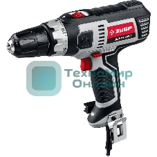 Дрель-шуруповерт ЗУБР ДШ-М1-400-2, 400 Вт, 40 Нм, щеточный