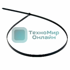 Хомут-стяжка кабельная нейлоновая Rexant 600 x7.6 мм, черная, упаковка 100 шт.