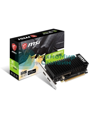 Видеокарта MSI PCI-E GT 1030 2GHD4 LP OC nVidia GeForce GT 1030 2048Mb 64bit DDR4 1189/2100/HDMIx1/DPx1/HDCP Ret low profile