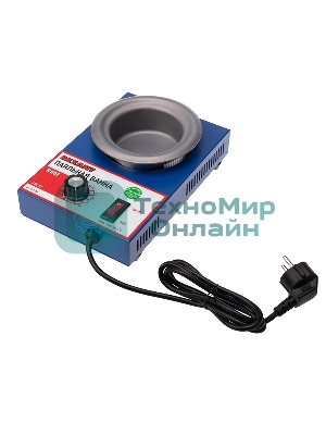 Паяльная ванна Rexant, модель R80F, 250 Вт, ø 80 мм, 200-480 °C, бессвинцовая