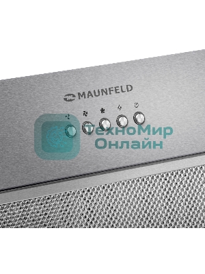 Вытяжка встраиваемая Maunfeld Trapeze 602M нержавеющая сталь, 60 см, 1150 куб. м/ч, 54 дБ