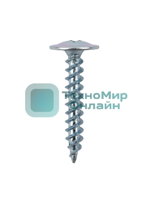 Саморез с прессшайбой Kranz ПШС острый 4.2х25, короб (200 шт./уп.)