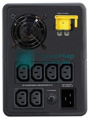 Источник бесперебойного питания APC Easy-UPS BVX2200LI 1200Вт 2200ВА черный