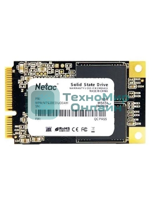 Накопитель SSD Netac N5M, 2048GB, mSATA, R/W 545/500