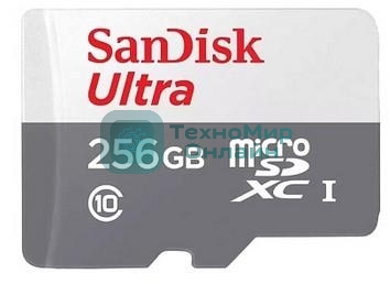 Флеш карта MICRO SDXC 256Gb UHS-I SDSQUNR-256G-GN3MN SANDISK