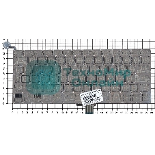 Клавиатура для ноутбука MacBook A1342 2009/2010 белая 13,3