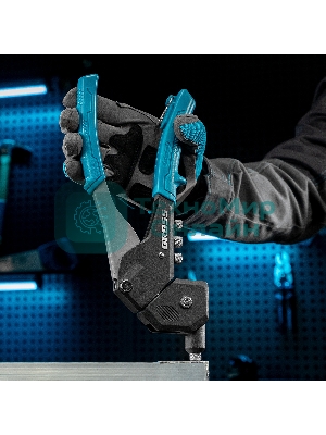 Заклепочник ручной Gross 290 мм, поворотный, 0-360, заклепки 2,4-3,2-4,0-4,8 мм