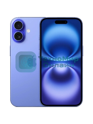 Смартфон Apple iPhone 16, 8/128Gb, ультрамарин