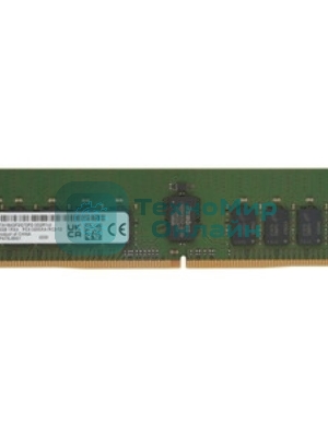 Оперативная память Micron DDR4 RDIMM 16Gb 1Rx4 3200 MHz ECC Registred MTA18ASF2G72PZ-3G2, 1 year, OEM
