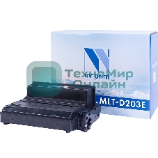Картридж лазерный NVPrint совместимый Samsung MLT-D203E для Samsung M3820/4020, M3870/4070 (10000k)