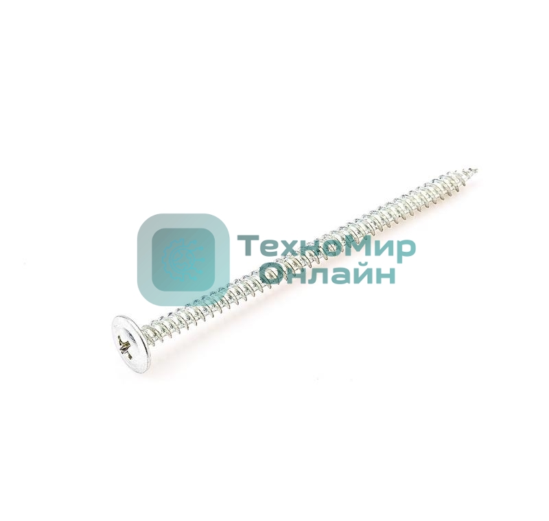 Саморез 4.2х25 металл-металл с прессшайбой цинк (уп. 1000 шт) коробка СТРОЙМЕТИЗ ММ4225ОЦ1