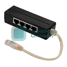 Адаптер-Y, 4 параллельных порта, горизонтальный