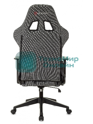 Кресло Zombie Neo 3C1 серый, экокожа, 120 кг, механизм качания