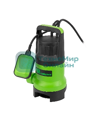 Дренажный насос Сибртех для грязной воды СДН800-35 800 Вт напор 9 м 13500 л/ч