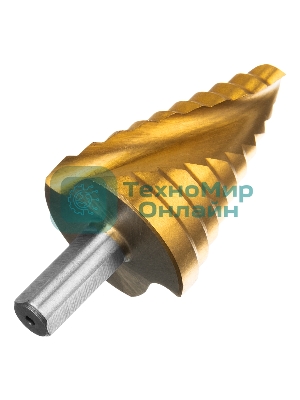 Сверло Matrix ступенчатое 9-12-15-18-21-24-27-30-33-36мм hss спиральный профиль шестигранный