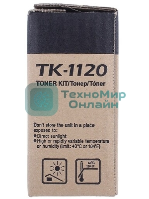 Картридж лазерный Kyocera TK-1120 (1T02M70NX0/1T02M70NXV/1T02M70NX1) черный для FS-1060DN/1025MFP/1125MFP 3000 стр.