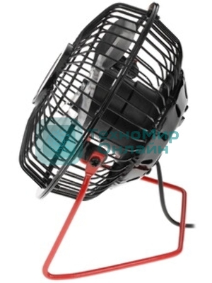 Вентилятор Centek CT-5040 чёрный, настольный, 2.5 Вт, 1 скорость, 10.4 см